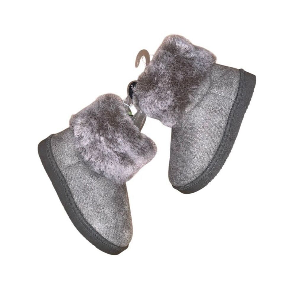First Steps by Stepping Stones Faux Fur Boots